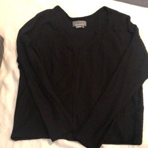Anthropologie black blouse